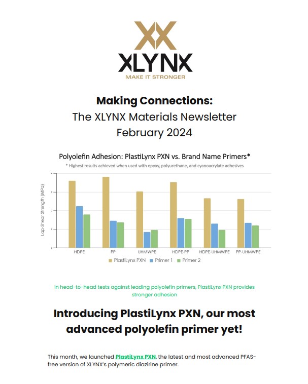 Making Connections February 2024 XLYNX Materials