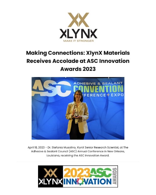 Making Connections – ASC Innovation Award – April 2023